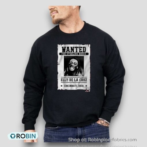 Elly De La Cruz Wanted For Stealing Bases Shirt