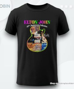 Elton John 60th Anniversary Collection Signature Shirt