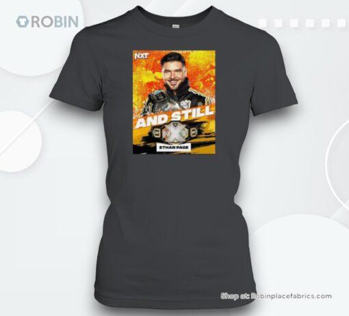 Ethan Page And Still Wwe Nxt Champion On July 16 2024 Unisex Shirt
