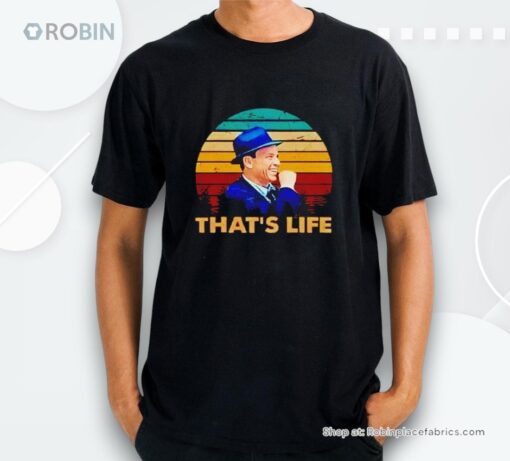 Frank Sinatra Thats Life Vintage Shirt
