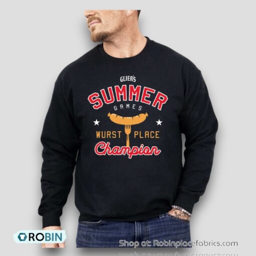 Glier’s Summer Games Wurst Place Champion Shirt