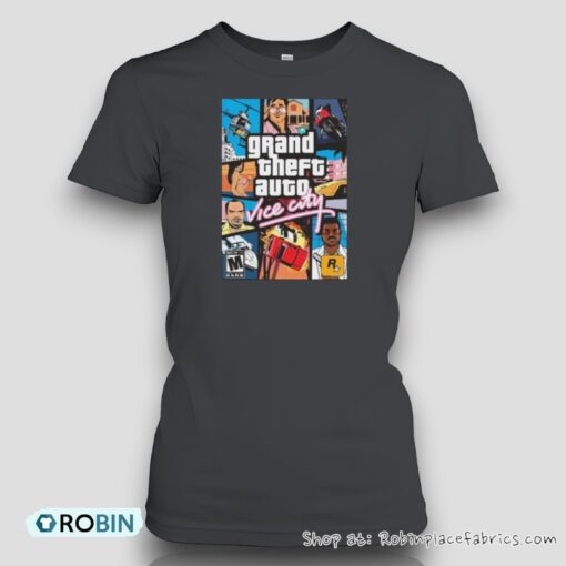 Grand Theft Auto Vice City Games Unisex Shirt