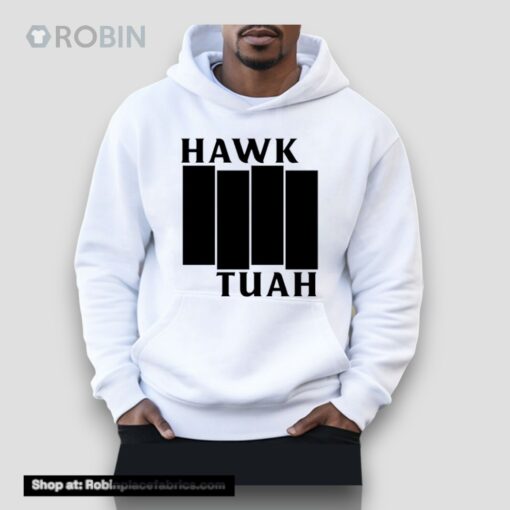 Hawk Tuah Black Flag Unisex Shirt