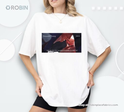 He Bled For Us Shirt