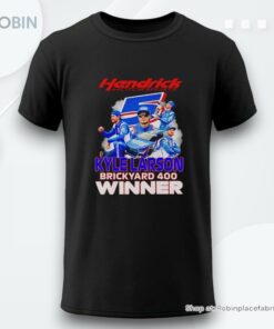 Hendrick Motorsports Kyle Larson Brickyard 400 Winner Shirt Hendrick Motorsports Kyle Larson Brickyard 400 Winner Shirt