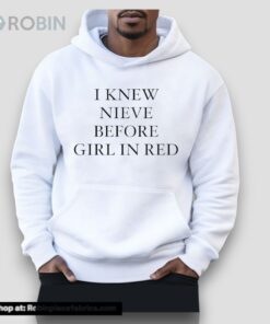 I Knew Nieve Before Girl In Red Unisex Shirt