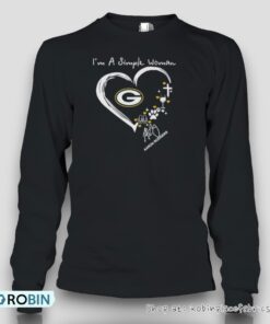 I’m A Simple Woman Heart Aaron Rodgers Green Bay Packers Shirt