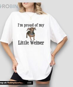 I’m Proud Of My Little Weiner Dog Unisex Shirt