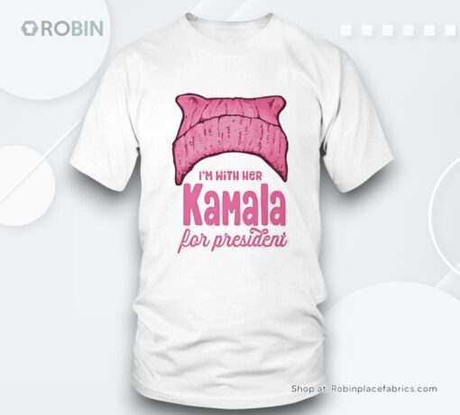Im With Her Kamala For President Art Shirt