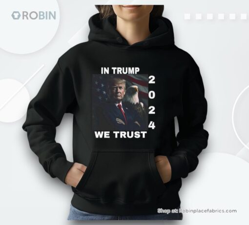 In Trump We Trust Unisex Shirt, Trump Shot Shirt, Donald Trump Unisex Shirt