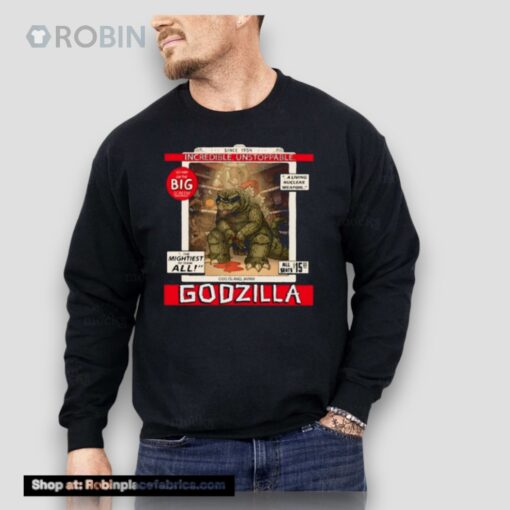 Incredible Unstoppable Godzilla Unisex Shirt