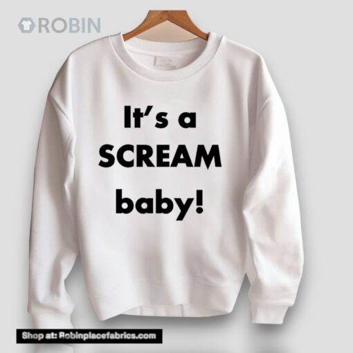 It’s A Scream Baby Unisex Shirt