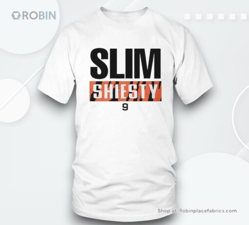 Joe Burrow Slim Shiesty 9 Cincinnati Bengals Nfl T Shirt