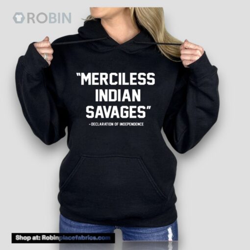Joseph M Pierce Merciless Indian Savages Unisex Shirt