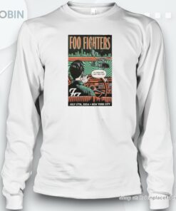 July 17 2024 Citi Field Flushing Ny Foo Fighters Poster Shirt