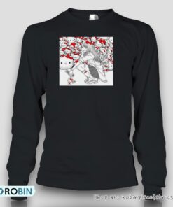 Junji Ito Tomie X Hello Kitty Collab Visual Merchandise Unisex Shirt Junji Ito Tomie X Hello Kitty Collab Visual Merchandise Unisex Shirt