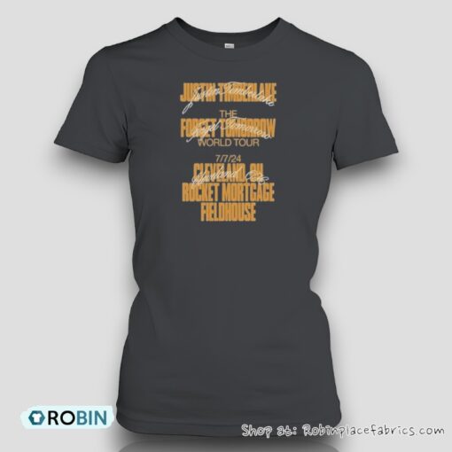 Justin Timberlake Cleveland Tour EvenUnisex Shirt