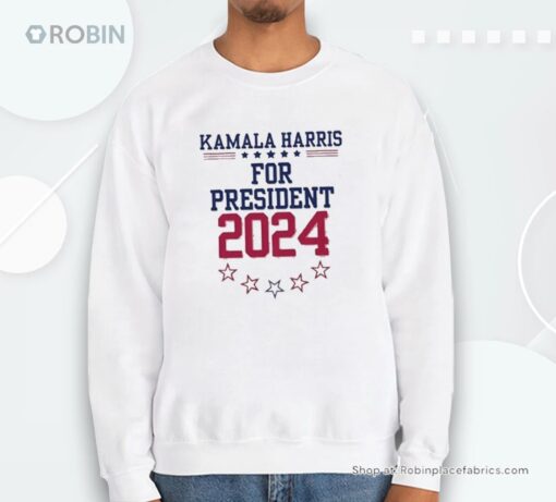 Kamala Harris For President 2024 Unisex Shirt