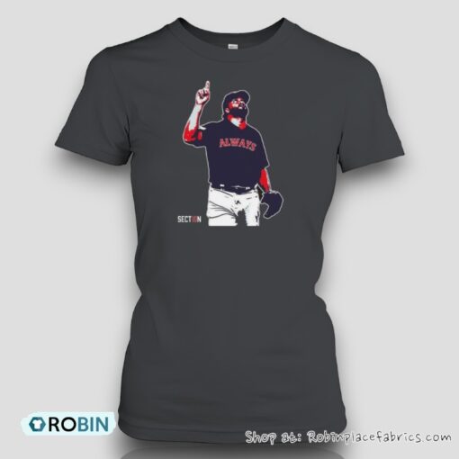 Kenley Jansen Always Up Never Down Unisex Shirt