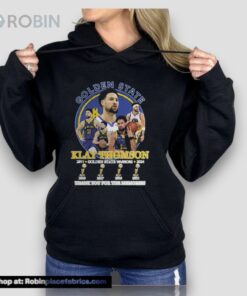 Klay Thomson Golden State Warriors 2011 2024 Thank You For The Memories Unisex Shirt