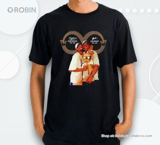 Kobe Bryant 1978 2020 And Joe Bryant 1954 2024 Signature Shirt