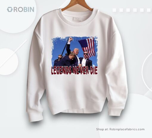 Legends Never Die Trump Shirt