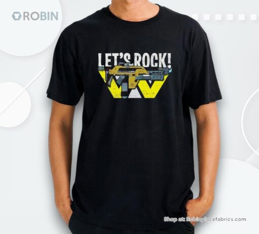 Lets Rock Alien Movies Shirt