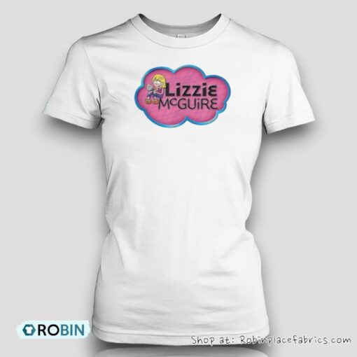 Lizzie Mcguire Animated Lizzie Logo Shirt