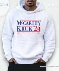 Mccarthy And Kruk 24 Best Broadcast Team In Baseball Shirt