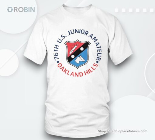Mens 2024 Us Junior Amateur Golf Championship Ahead White Pembroke T Shirt