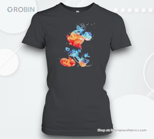 Mickey Mouse And Friends Mineral Wash Disney Characters Unisex Shirt