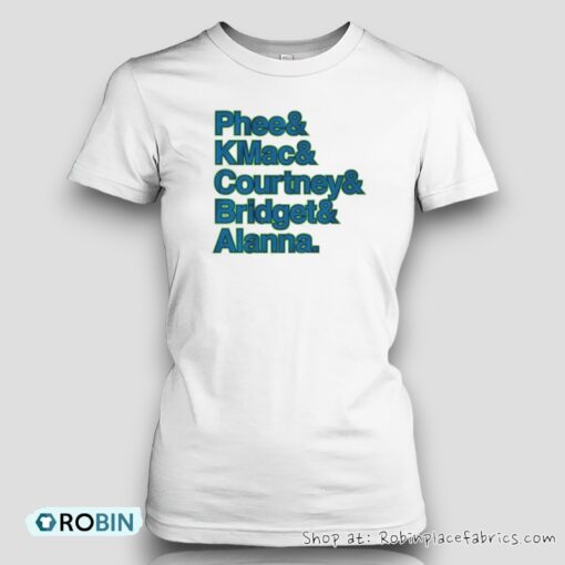 Minnesota Wbb Ampersand Stars Phee & Kmac & Courtney & Bridget & Alanna Unisex Shirt