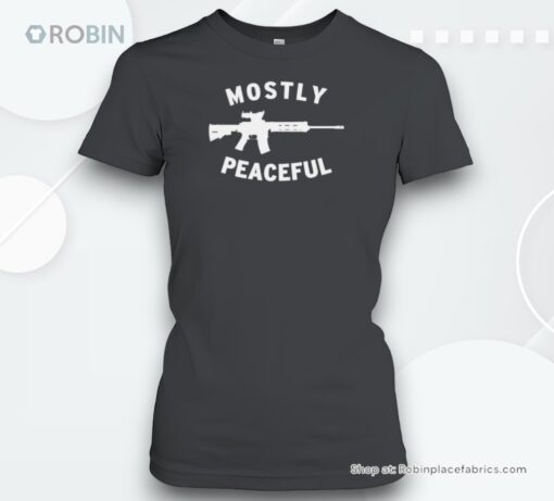 Mostly Peaceful Armed Patriounisex Shirt