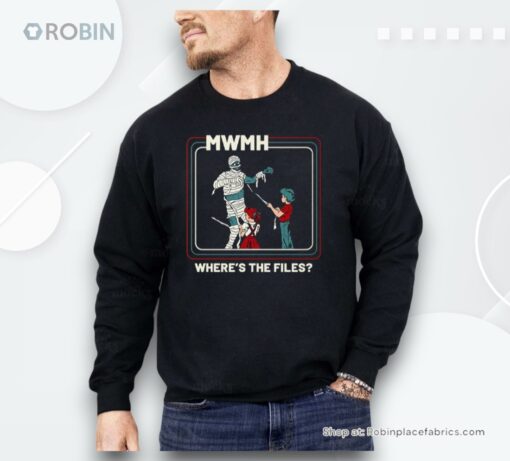 Murder With My Husband Where’s The Files Shirt