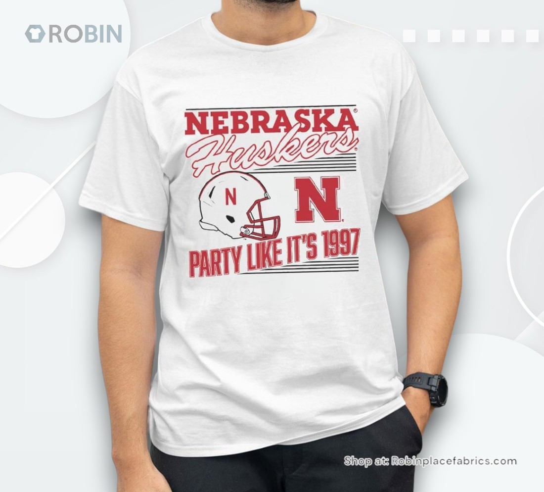 Nebraska Cornhuskers Party Like Its 1997 Vintage Helmet Shirt Nebraska Cornhuskers Party Like Its 1997 Vintage Helmet Shirt