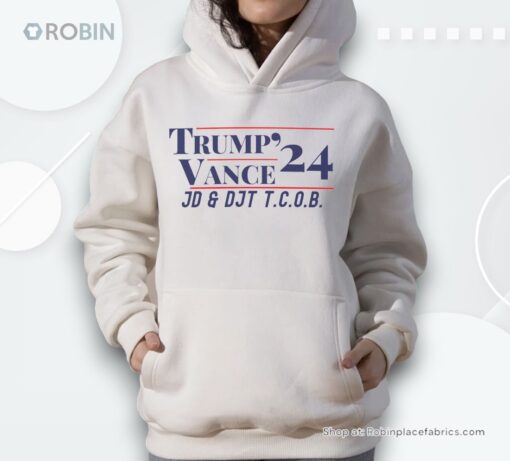 New Trump 2024 Shirt Trump Vance 24 Jd Djt Tcob Trump 2024 Election Unisex Shirt