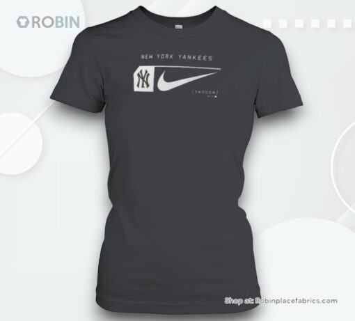 New York Yankees Nike Fashion Graphic Swoosh 2024 Shirt