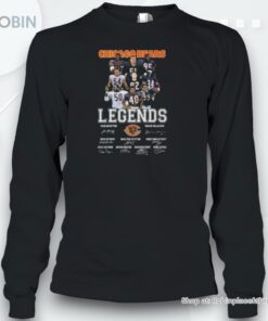 Nfl Chicago Bears American Football Team Legends Signatures Unisex Shirt