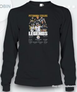 Nfl Pittsburgh Steelers American Football Team Legends Signatures Unisex Shirt