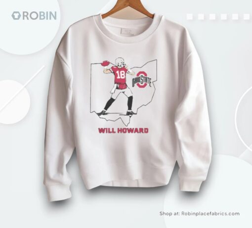 Ohio State Football Will Howard State Star Shirt