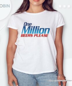 One Million Beers Please Logo Shirt