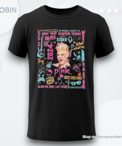 Pink Summer 2024 Carnival Beautiful Trauma World Tour Shirt
