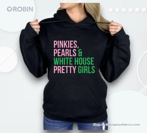 Pinkies Pearls White House Pretty Girls Shirt