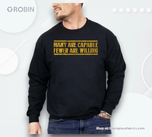 Pittsburgh Football Many Are Capable Shirt