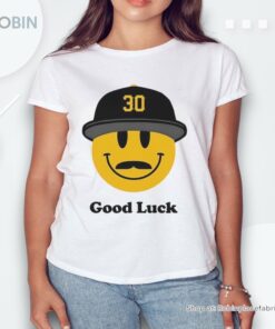 Pittsburgh Pirates Paul Skenes Good Luck Smiley Emoji Shirt