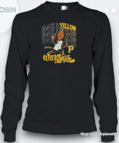 Pittsburgh Pirates X Wiz Khalifa Black And Yellow Vintage Unisex Shirt Pittsburgh Pirates X Wiz Khalifa Black And Yellow Vintage Unisex Shirt