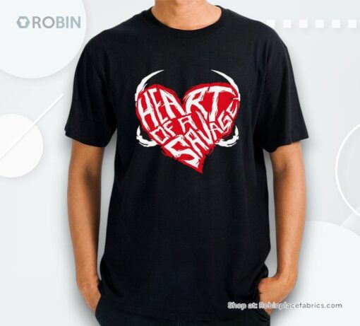 Pj Savage Heart Of A Savage Shirt