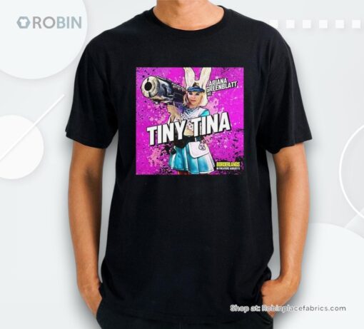 Poster Ariana Greenblatt As Tiny Tina Borderlands In Theaters August 9 2024 Shirt