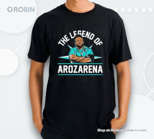 Randy Arozarena Seattle Mariners The Legend Of Arozarena 2024 Shirt