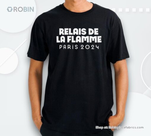 Relais De La Flamme Paris 2024 Shirt